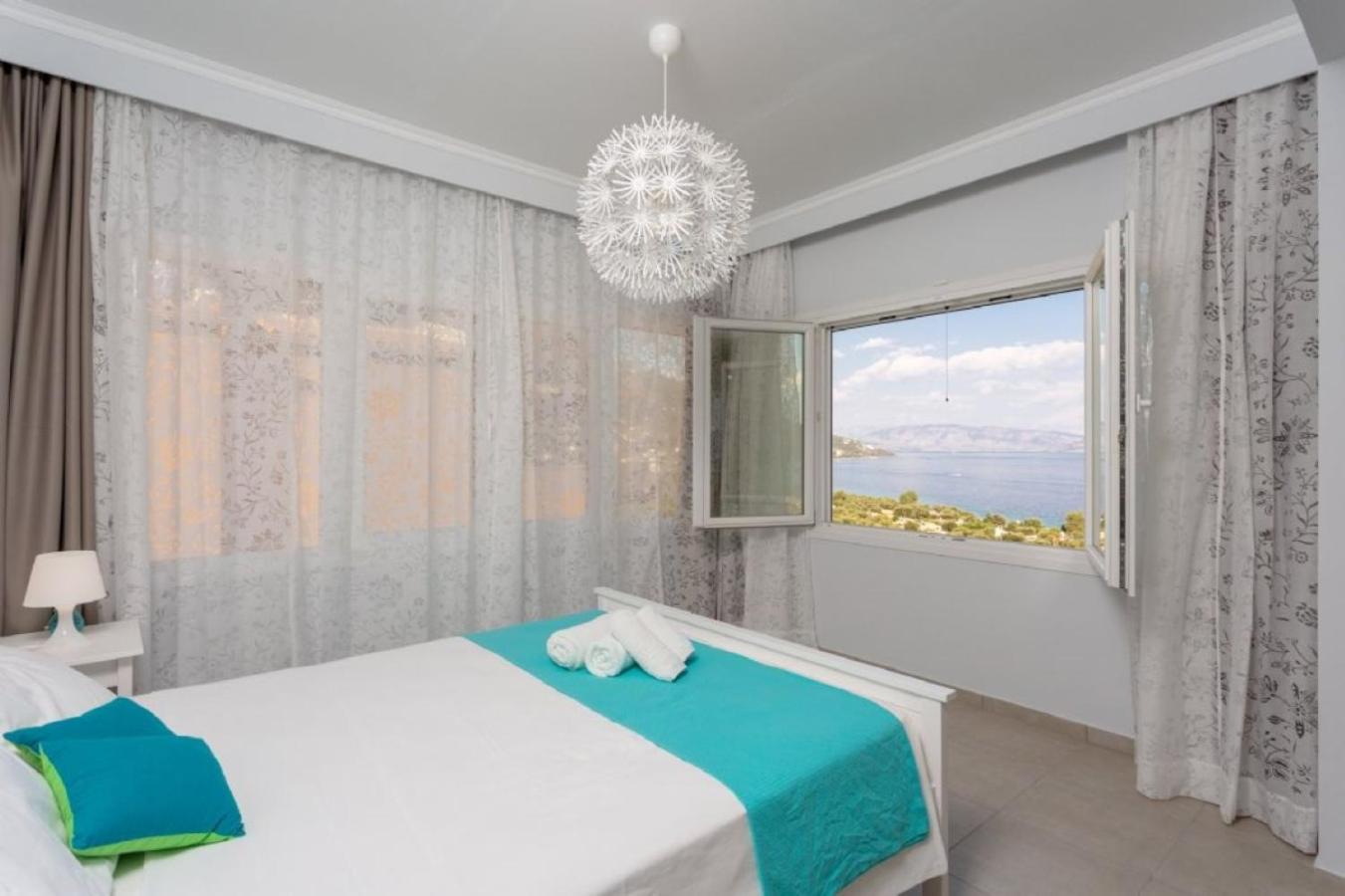 בארבאטי Corfu Sea View Villa - Aurora מראה חיצוני תמונה