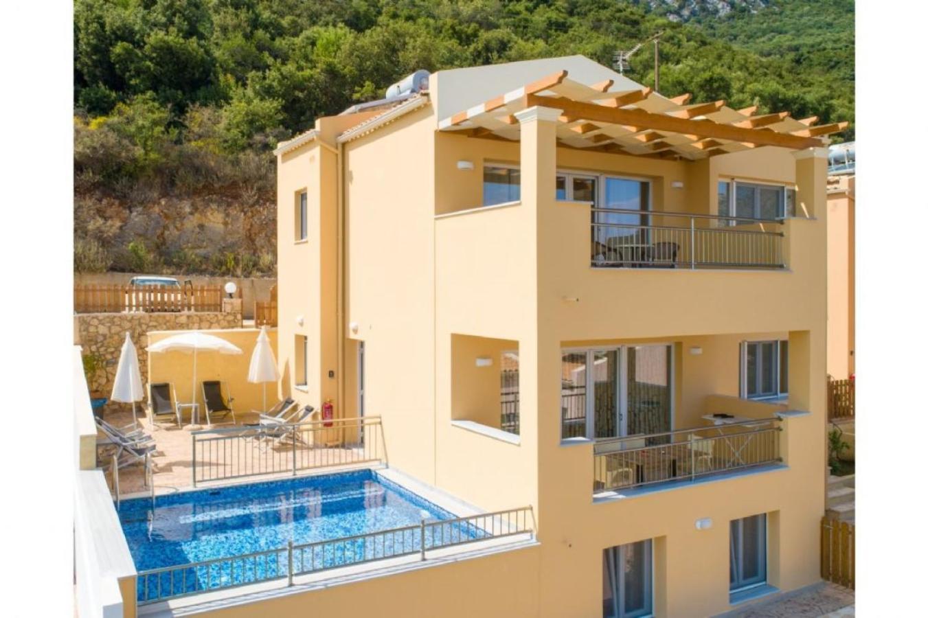 בארבאטי Corfu Sea View Villa - Aurora מראה חיצוני תמונה