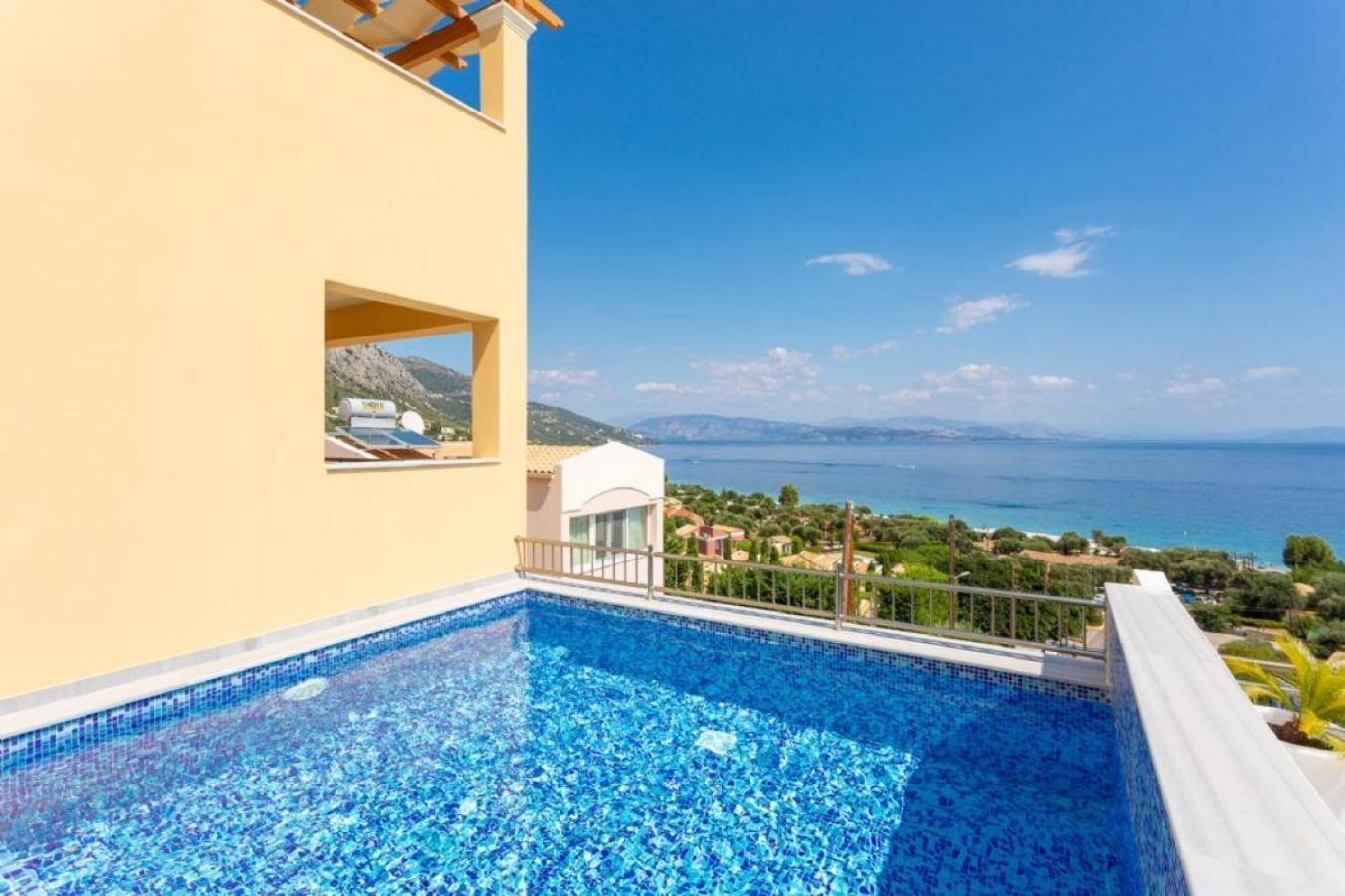 בארבאטי Corfu Sea View Villa - Aurora מראה חיצוני תמונה