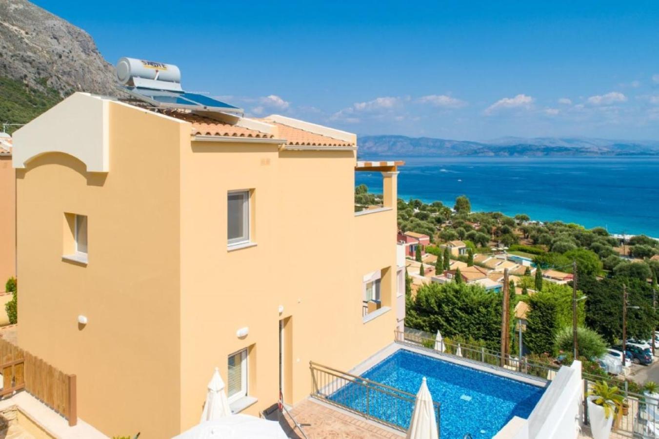 בארבאטי Corfu Sea View Villa - Aurora מראה חיצוני תמונה