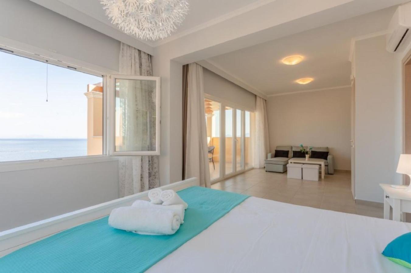 בארבאטי Corfu Sea View Villa - Aurora מראה חיצוני תמונה