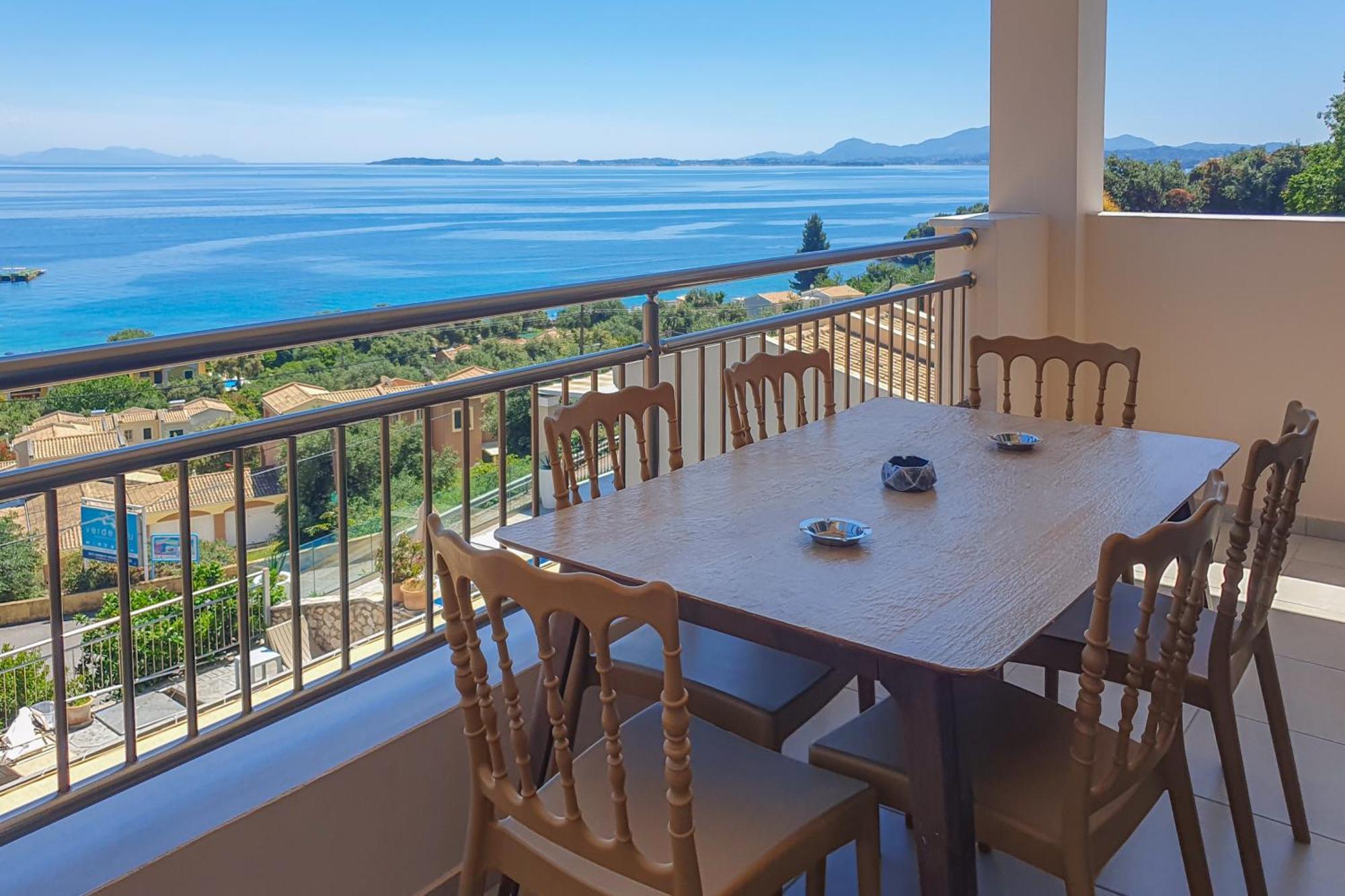 בארבאטי Corfu Sea View Villa - Aurora מראה חיצוני תמונה