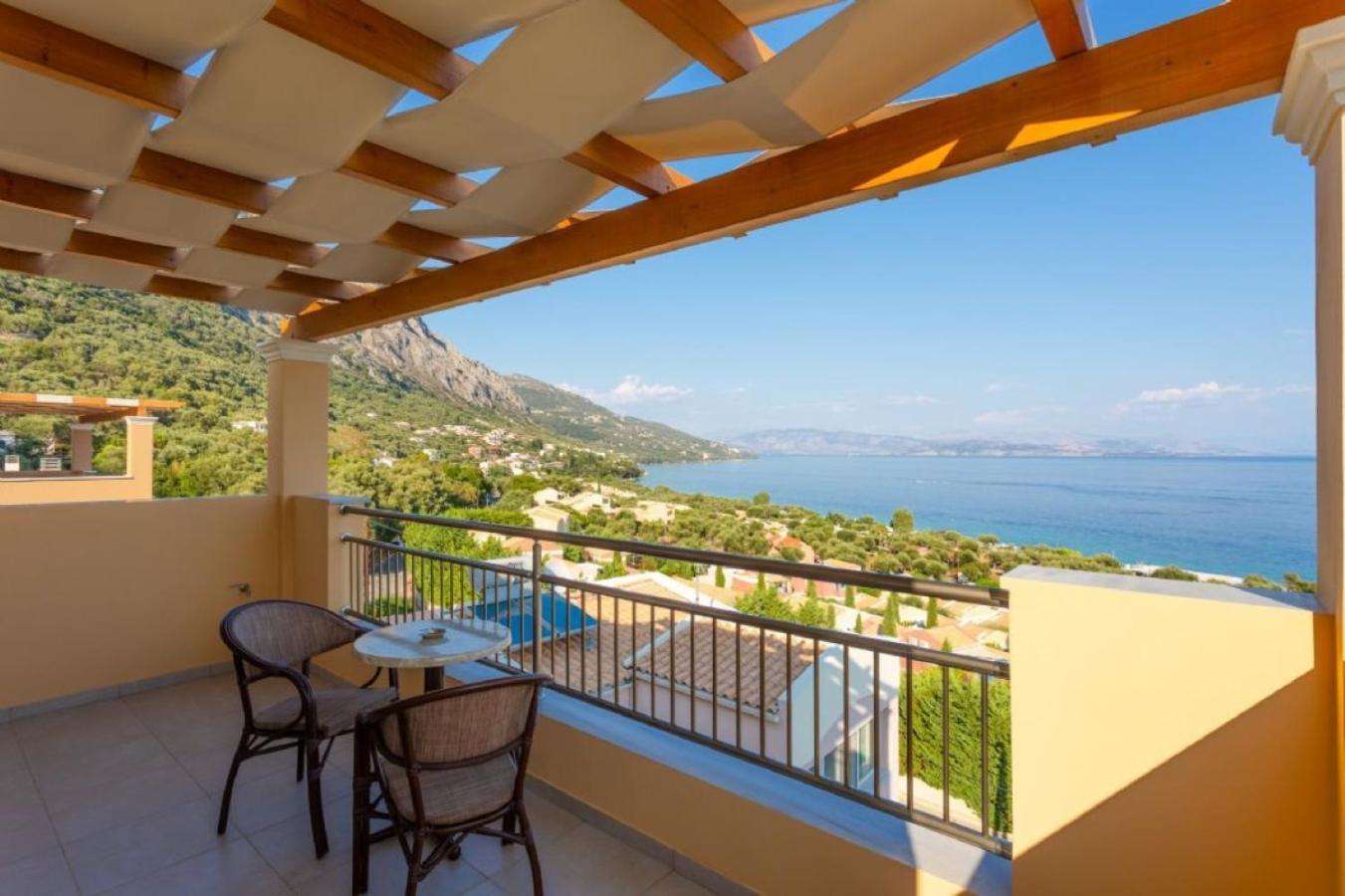 בארבאטי Corfu Sea View Villa - Aurora מראה חיצוני תמונה