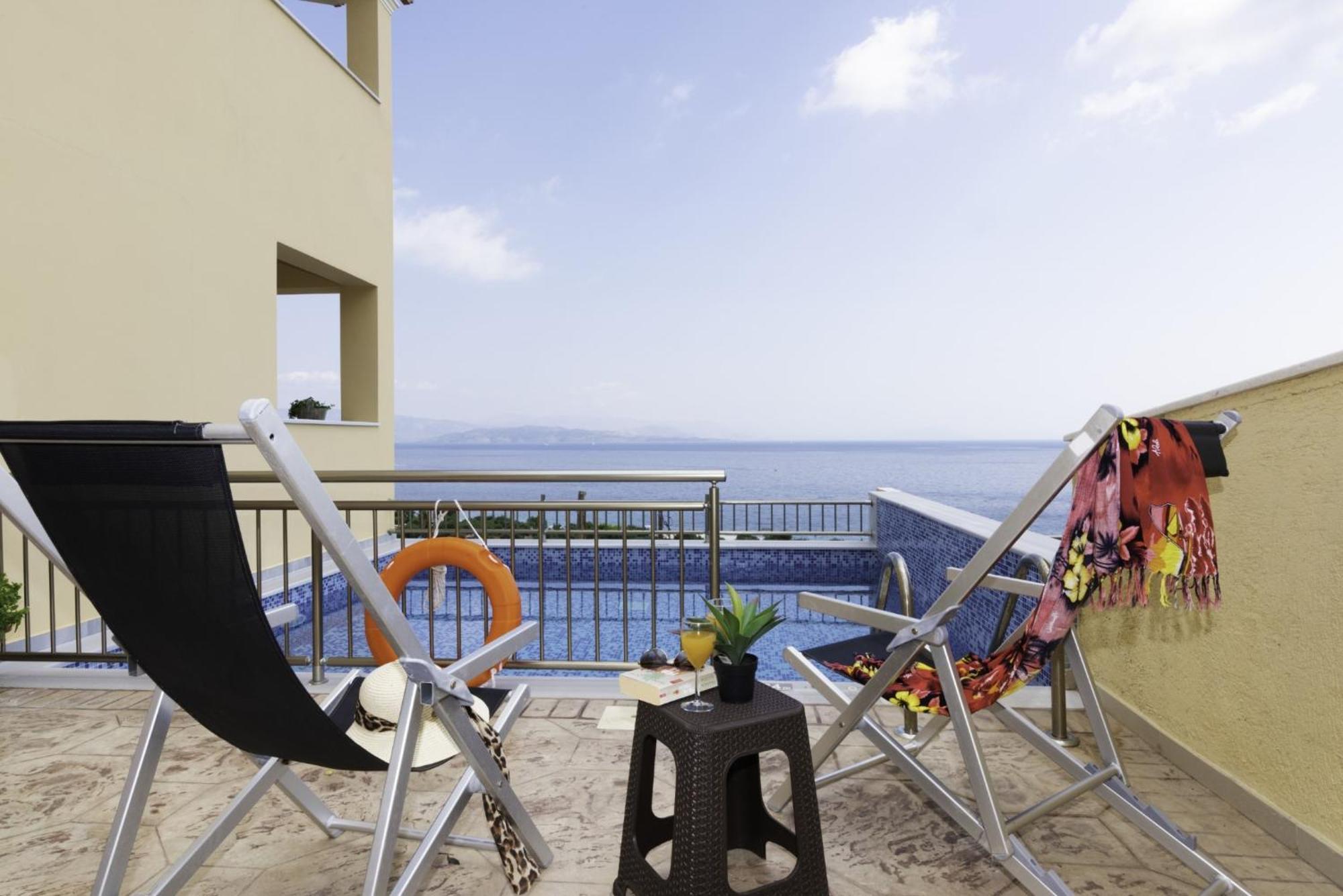 בארבאטי Corfu Sea View Villa - Aurora מראה חיצוני תמונה